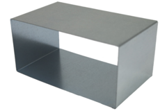 Kobling 220x80 mm til kanal
