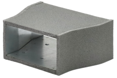 Thermoduct-reduktion 300x80 til 170x80 til kanaler