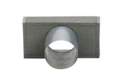 Thermoduct-cover 170x80 med tilslutningsdiameter 80 mm til kanaler