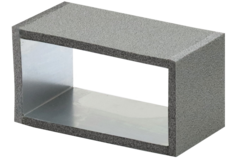 Thermoduct-stik, 220x80 mm, L=100 mm