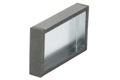 Endedæksel til termorør 220x80 mm