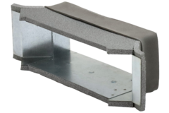 Thermoduct-sideforbindelse 220x80 mm til rektangulært kanalsystem