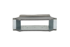 Thermoduct-sideforbindelse 170 mm x 80 mm til kanalføring