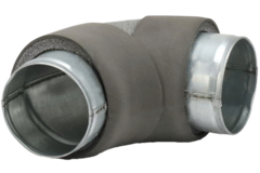 Thermoduct bøjningsdiameter 80 mm 90 grader (ikke sikkert)