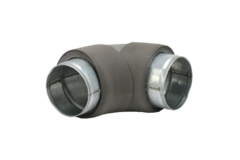Thermoduct bøjningsdiameter 80 mm 90 grader (ikke sikkert)