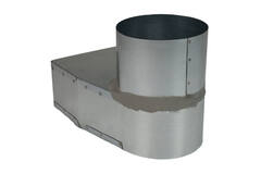 Lepe-hjørnestykke 220x80 mm til diameter 150 mm
