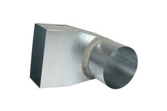 Lepe-hjørnestykke 220x80 mm til diameter 150 mm