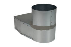 Lepe-hjørnestykke 220x80 mm til diameter 160 mm