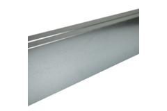 Galvaniseret indstøbt kanal 300x80 længde 1,5m