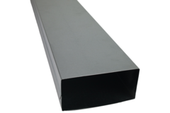 Galvaniseret indstøbt kanal 300x80 længde 1,5m