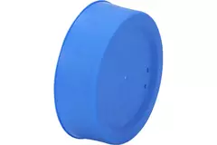 Plastlåg med en diameter på 125 mm