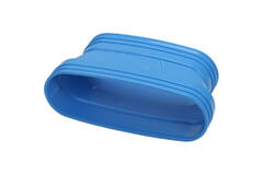 Wavin Ventiza Overgang PVC oval 235x80 mm til 195x80 mm M/M