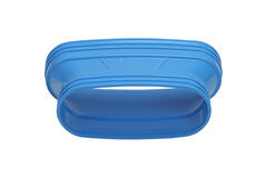 Wavin Ventiza Overgang PVC oval 235x80 mm til 195x80 mm M/M
