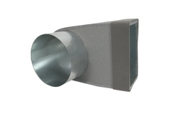 Thermoduct lepe hjørnestykke enkelt symmetrisk 220x80 mm til diameter 160 mm