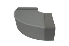 Thermoduct pour-in bøjning 90 grader 300x80 mm vandret