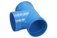 Wavin Ventiza T-stykke 90 grader PVC rund 160 mm M/M/M
