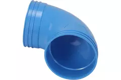 Wavin Ventiza 90 grader PVC bøjning rund 125 mm M/M