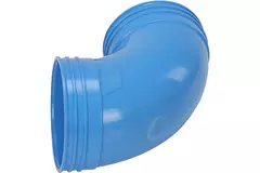 Wavin Ventiza 90 grader PVC bøjning rund 125 mm M/M