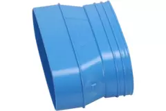 Wavin Ventiza Overgang PVC oval 235x80 mm til 195x80 mm M/S