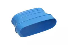 Wavin Ventiza Overgang PVC oval 235x80 mm til 195x80 mm M/S