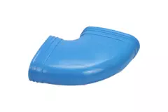Wavin Ventiza Bøjning 90 grader PVC oval 195x80 mm horisontal M/M