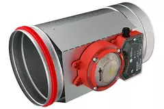 Røgsensor 24V til rundt brandspjæld 630 mm - E-FDC A SSA D630 24