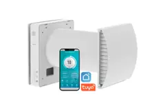 Econox Eco Pair Plus decentral varmegenvindingsenhed SG-ERV-150 hvid