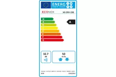 Econox Eco Pair Plus decentral varmegenvindingsenhed SG-ERV-150 sort
