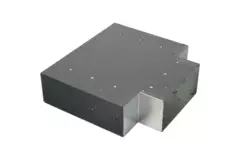 T-stykke (vinklet) 90 grader 220x80 mm - 170x80 mm til røggassystem