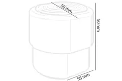 ClimaConnect vibrationssæt 1.2 blå/grøn, med fjeder, til enheder op til 55 KG