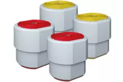 ClimaConnect vibrationssæt 3.2 rød/gul, med fjeder, til enheder op til 120 KG