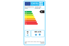 Duco MVHR Ducobox Energy 400 – 1 zonestyring – Højre – 400 m³/t
