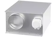 Isoleret rørventilator 150 mm - ISORX 150 EC K 01