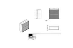 Filterkasse til Ruck MPC 700/800 kasseventilator - FB 1200