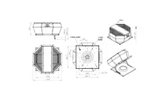 Tagventilator med lodret konstant trykstyring - DVA 355 EC O CRK 01