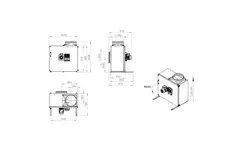Boksventilatormotor til ekstern luftstrøm - MPS 500 EC I K 01