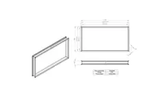 Fleksibelt stik 1200 x 600 - VS 12060