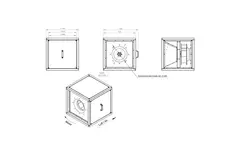 Boksventilatormotor til ekstern luftstrøm - MPC T 400 D4 I K 01