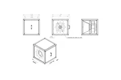 Kasseventilatormotor til udendørs luftstrøm - MPC T 450 D4 K01