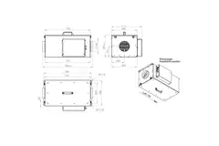 Forsyningsenhed med elektrisk opvarmning - FFH 160 EC EOJR 01