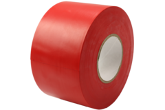 PVC-tape rød 50 mm bred - rulle 33 m