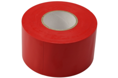 PVC-tape rød 50 mm bred - rulle 33 m