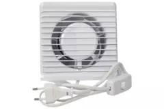 Badeværelsesventilator Ø 100 mm hvid – energy planet 100 PS