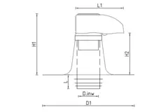 Rørgennemføring 3000 DW 140 mm med PVC