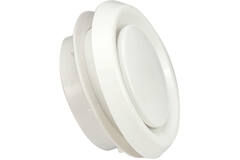 Ventilationsventil 125 mm ind- og udløb med friktionsfjedre - DAV-C125