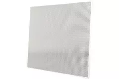 Perforeret loftsplade 600 x 600 mm til indlægning i systemlofter - RAL9010