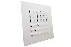Multidyse loftdiffusor 596x596mm – MN24 RAL9010