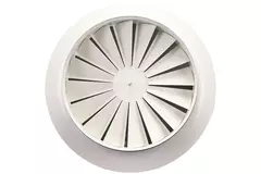 Swirl diffusor rund 125 mm central skrue - SWR125
