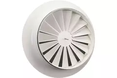 Swirl diffusor rund 125 mm central skrue - SWR125