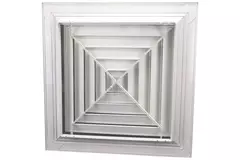 Lamelluftfordeler til loft med 4-vejs luftfordeling – MDCD4-300/445